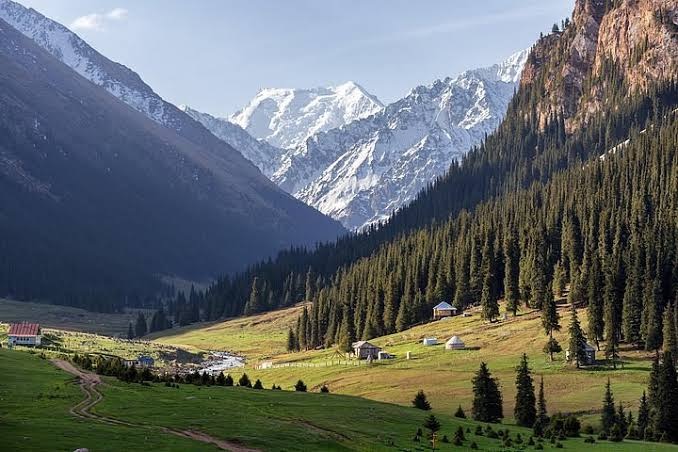Mountains in Kyrgyzstan