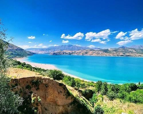 Coastline in Uzbekistan